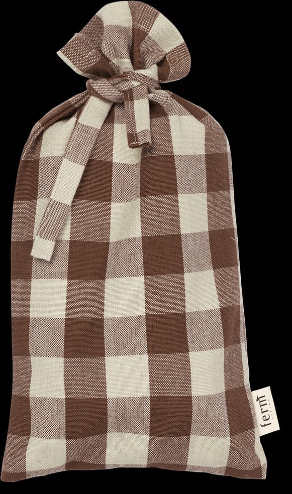 Bothy Check Baumwollservietten 40x40 cm 4er Pack, Cinnamon-grey green Ferm Living