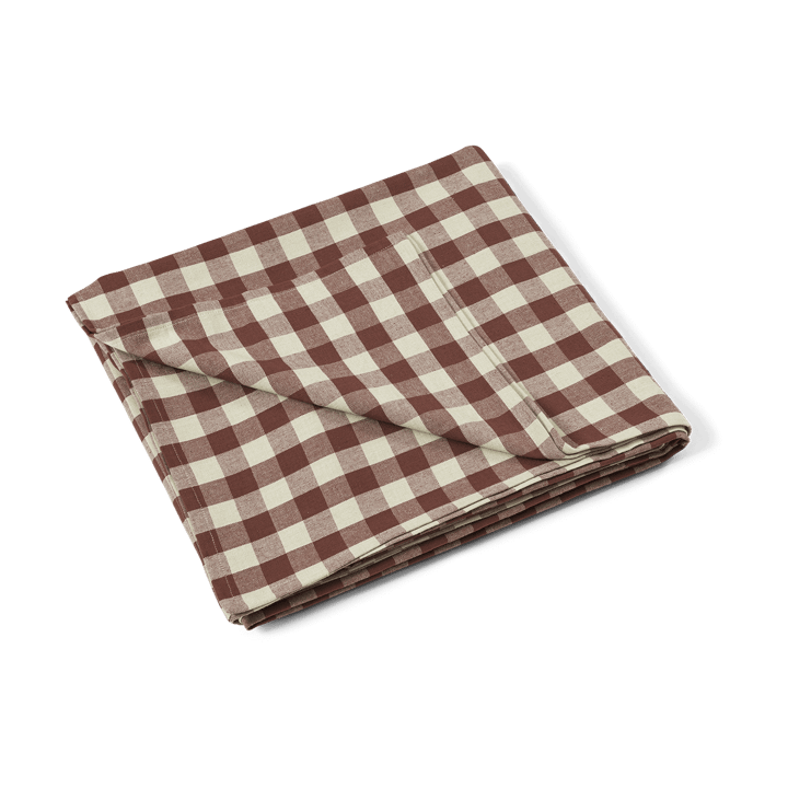 Bothy check Tischtuch 150x240 cm, Cinnamon-grey green Ferm Living