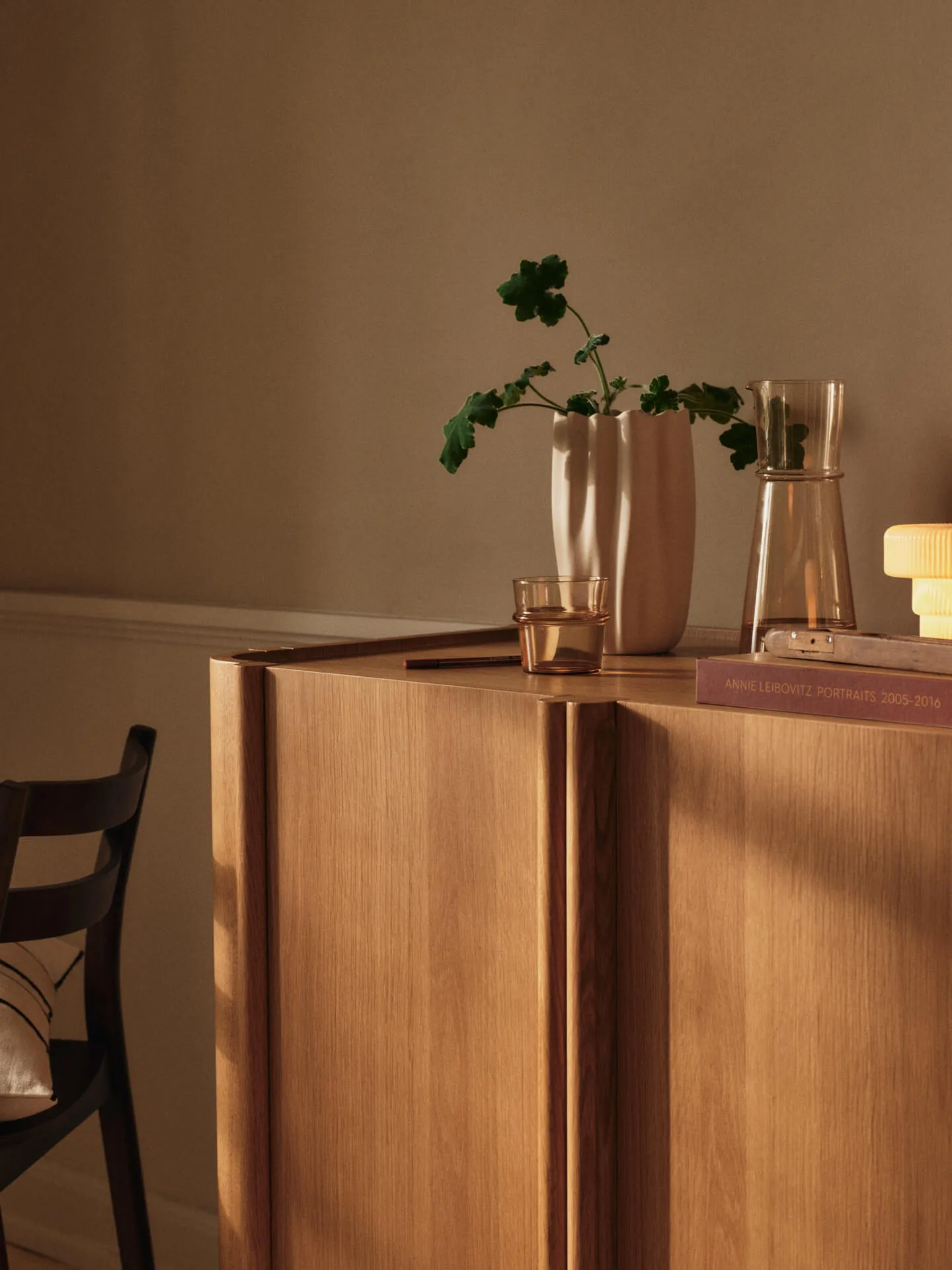 Boya Karaffe, Yellow, 1,35 l Ferm Living