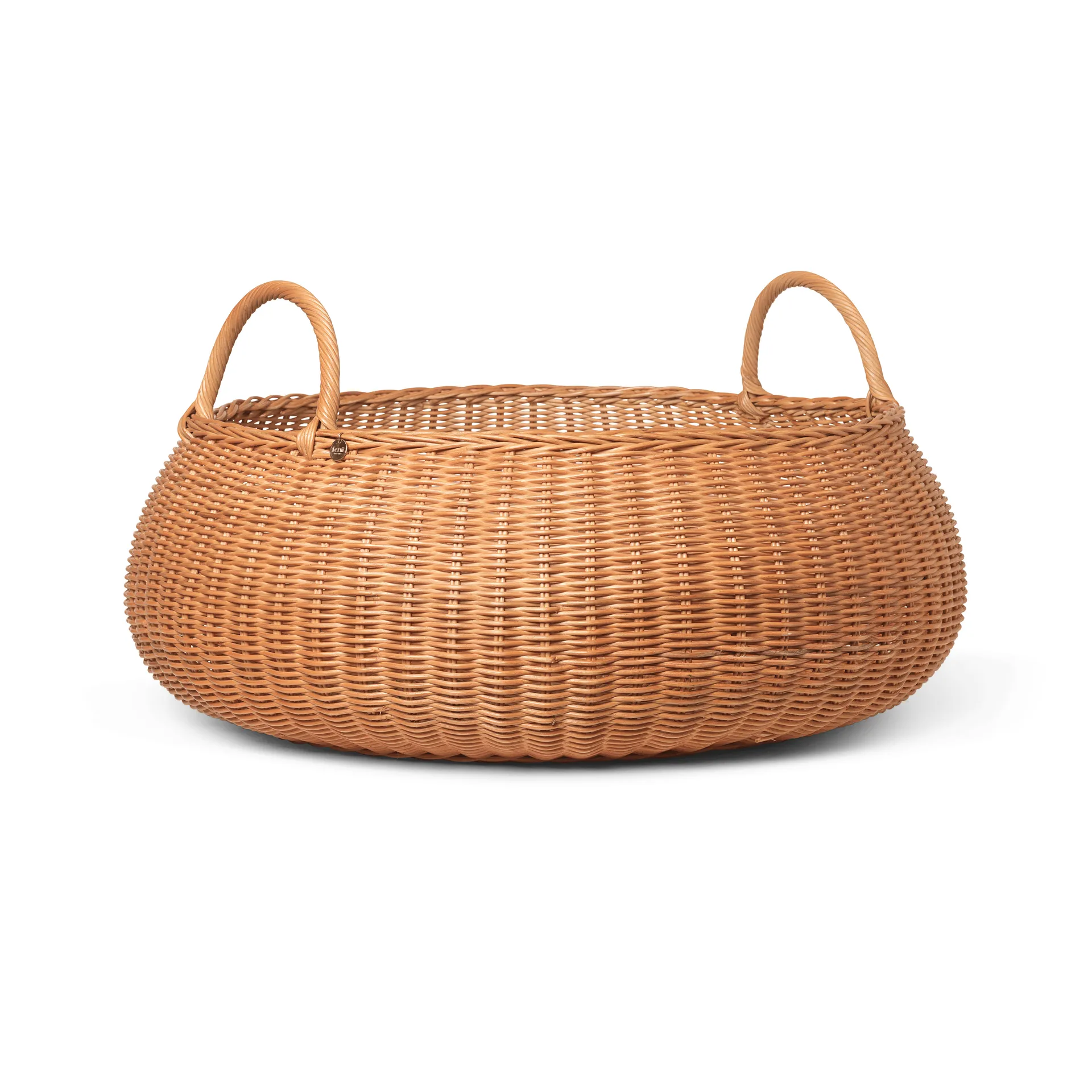 Braided Korb niedrig, Natural Ferm Living