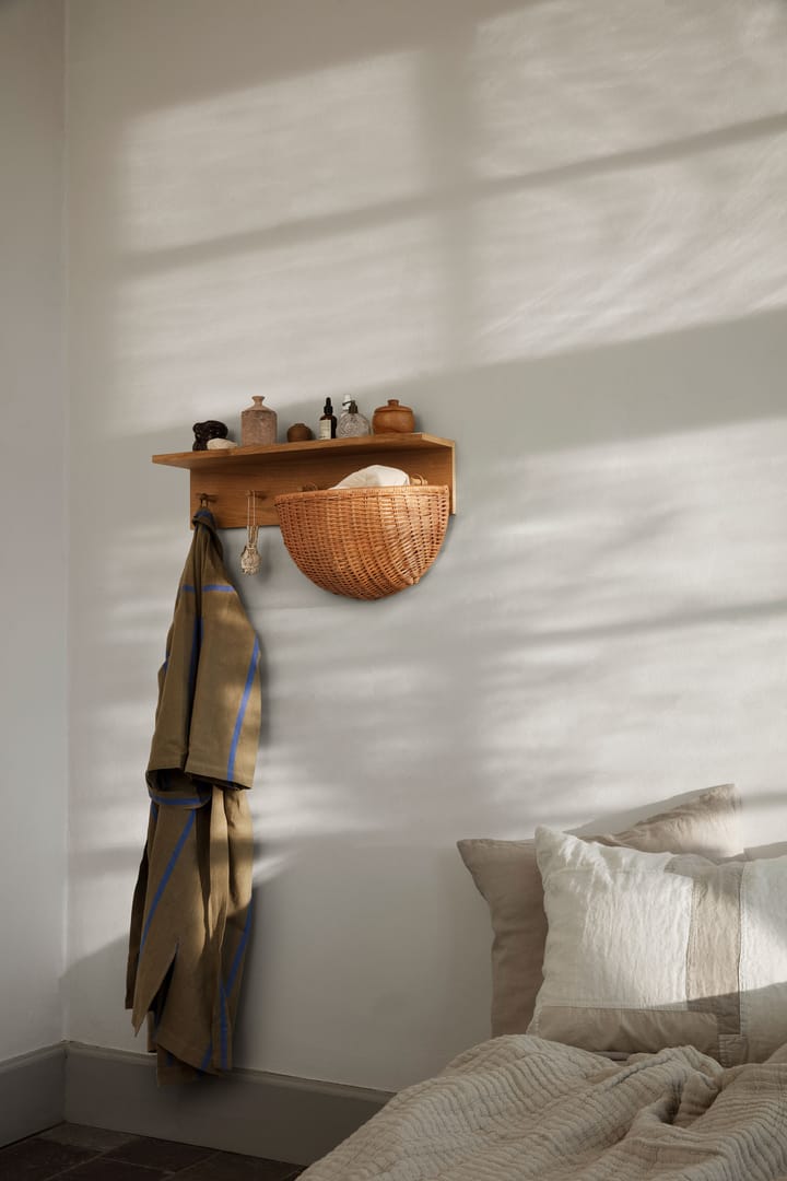 Braided Wandkörbe 2er Pack, Natural Ferm Living