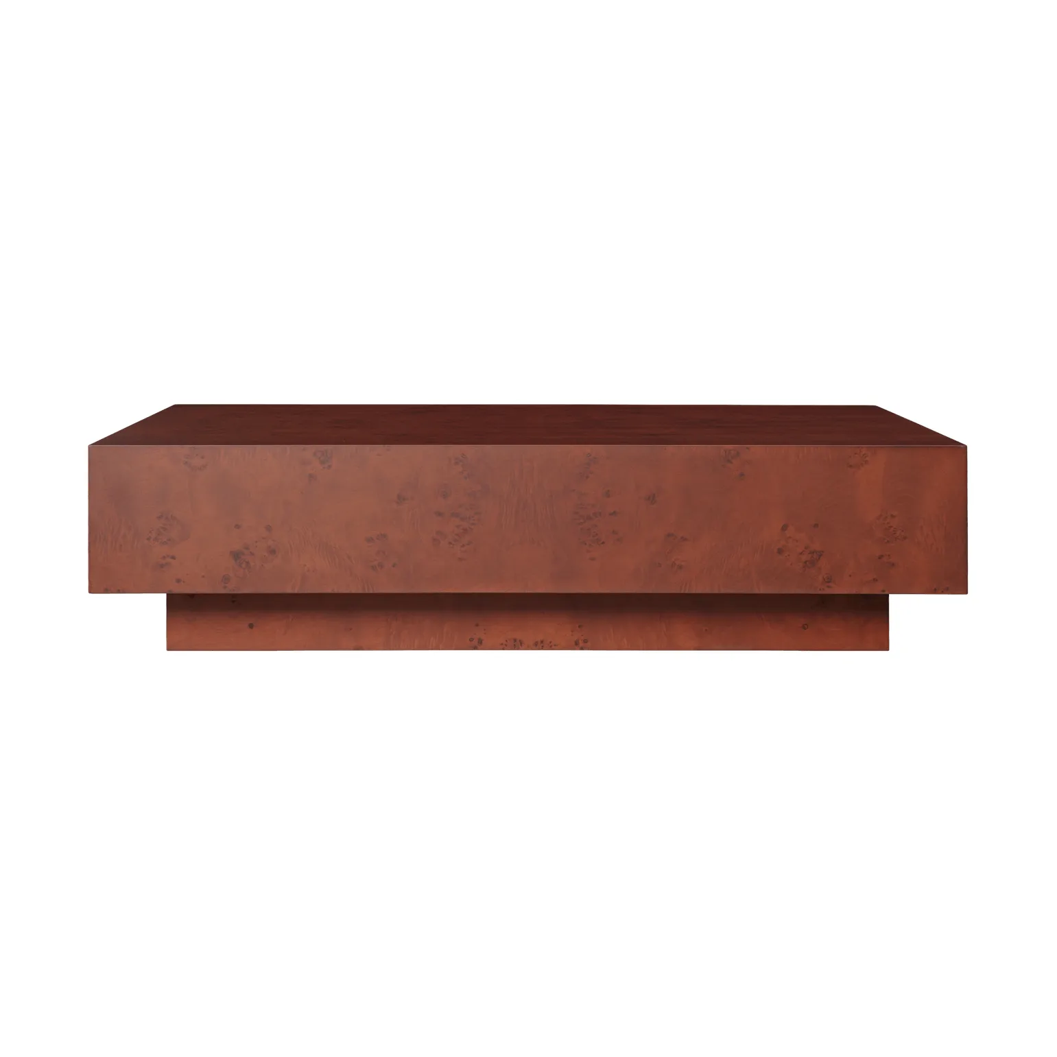 Burl Couchtisch 70x117x30 cm, Dunkel gebeizt Ferm Living