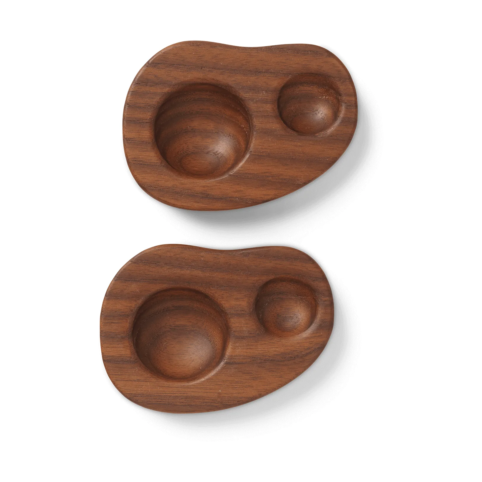 Cairn Eierbecher 2er Pack, Dark brown Ferm Living