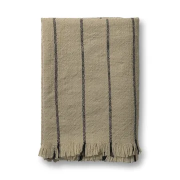 Calm Wolldecke 120 x 180cm - Camel/Black - Ferm Living
