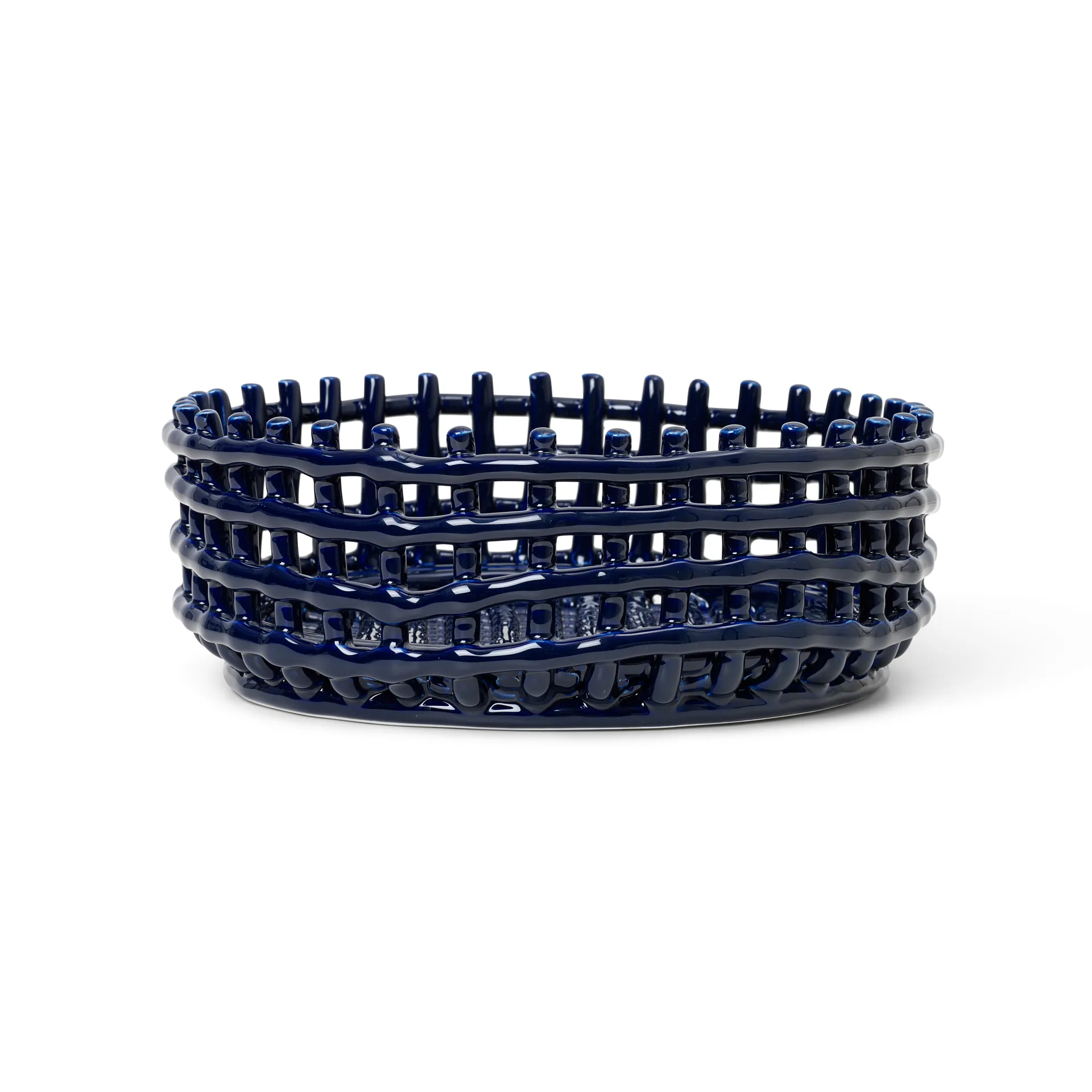 Ceramic geflochtene Schale, Blue Ferm Living