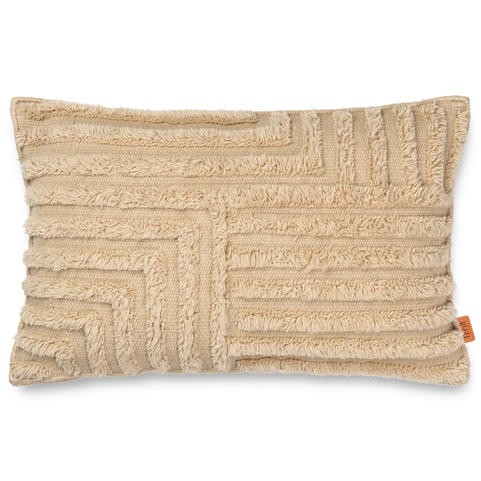 Crease Kissen 40 x 60cm, Light Sand Ferm Living