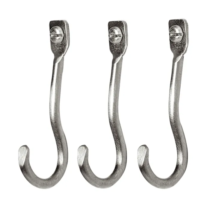 Curvature Haken 3er Pack - Edelstahl - Ferm Living