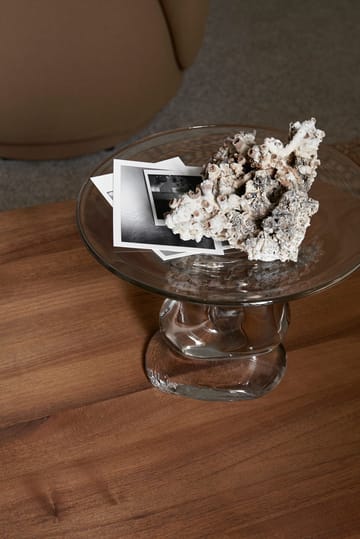 Damo Glass centerpiece Teller - Clear - ferm LIVING