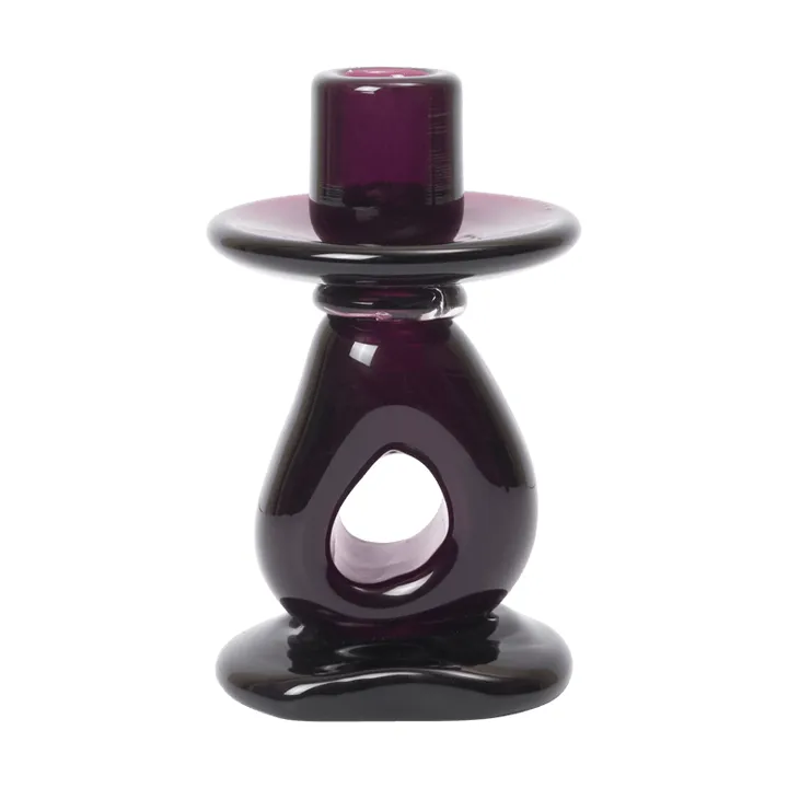 Damo Kerzenhalter 16 cm - Dunkeltraube - Ferm Living