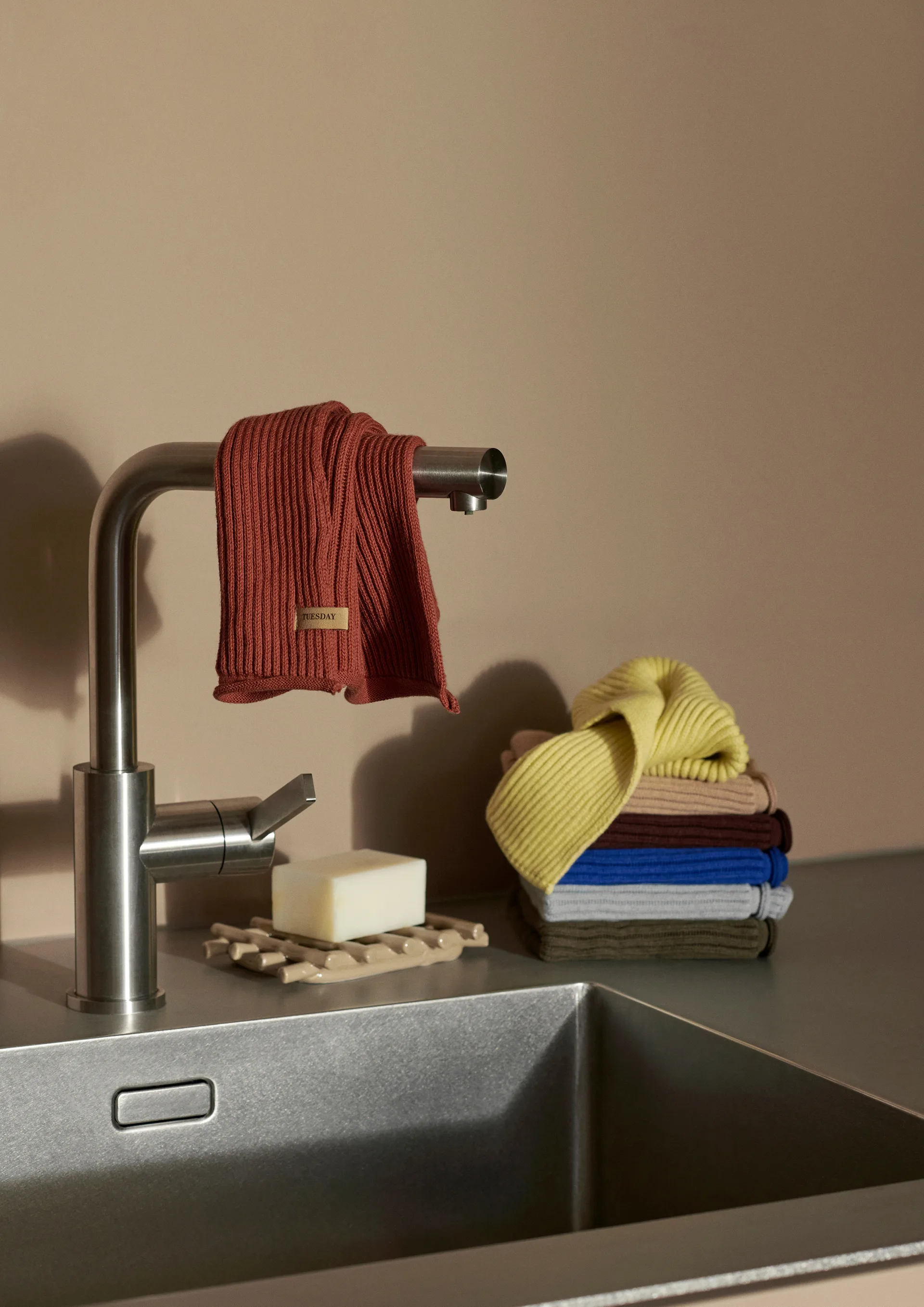 Day Geschirrtuch 7er Pack 26 x 26cm, Multi Ferm Living