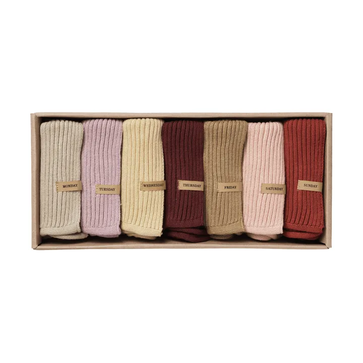 Day Geschirrtuch 7er Pack 26 x 26cm - Vivid - Ferm Living