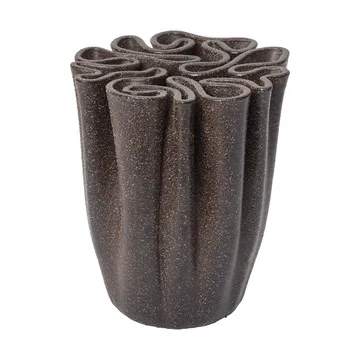 Dedali Vase 18 cm - Dunkelbraun - Ferm Living