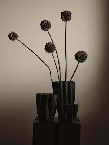 Dedali Vase 18 cm - Dunkelbraun - Ferm Living