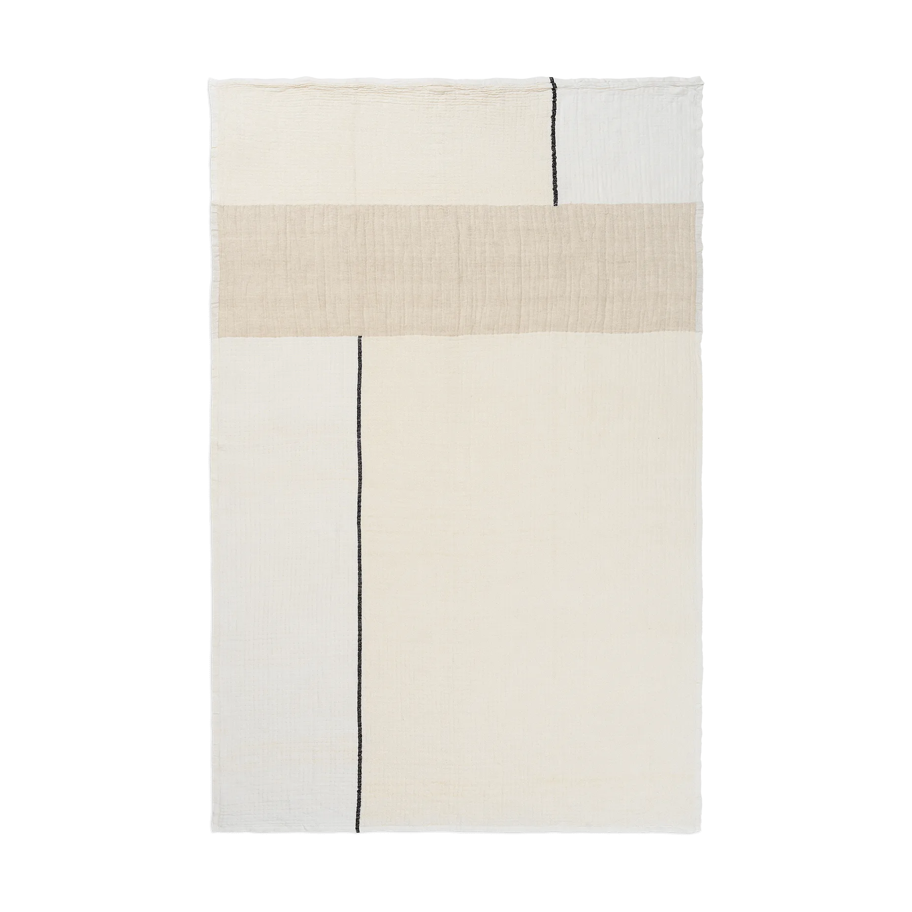Dela Decke 120x170 cm, Natural-Off-white Ferm Living