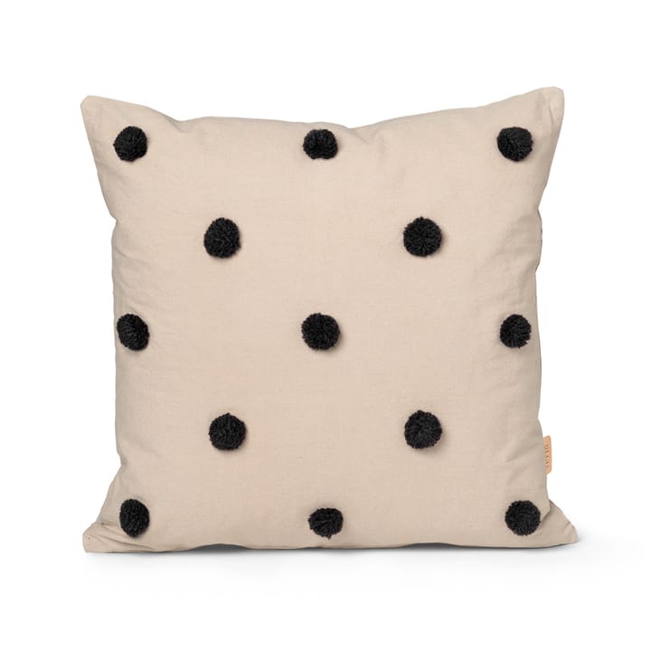 Dot Kissen 50 x 50cm, Sand-black Ferm Living