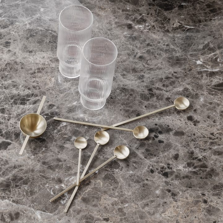 Fein Longdrink Löffel, Messing Ferm Living
