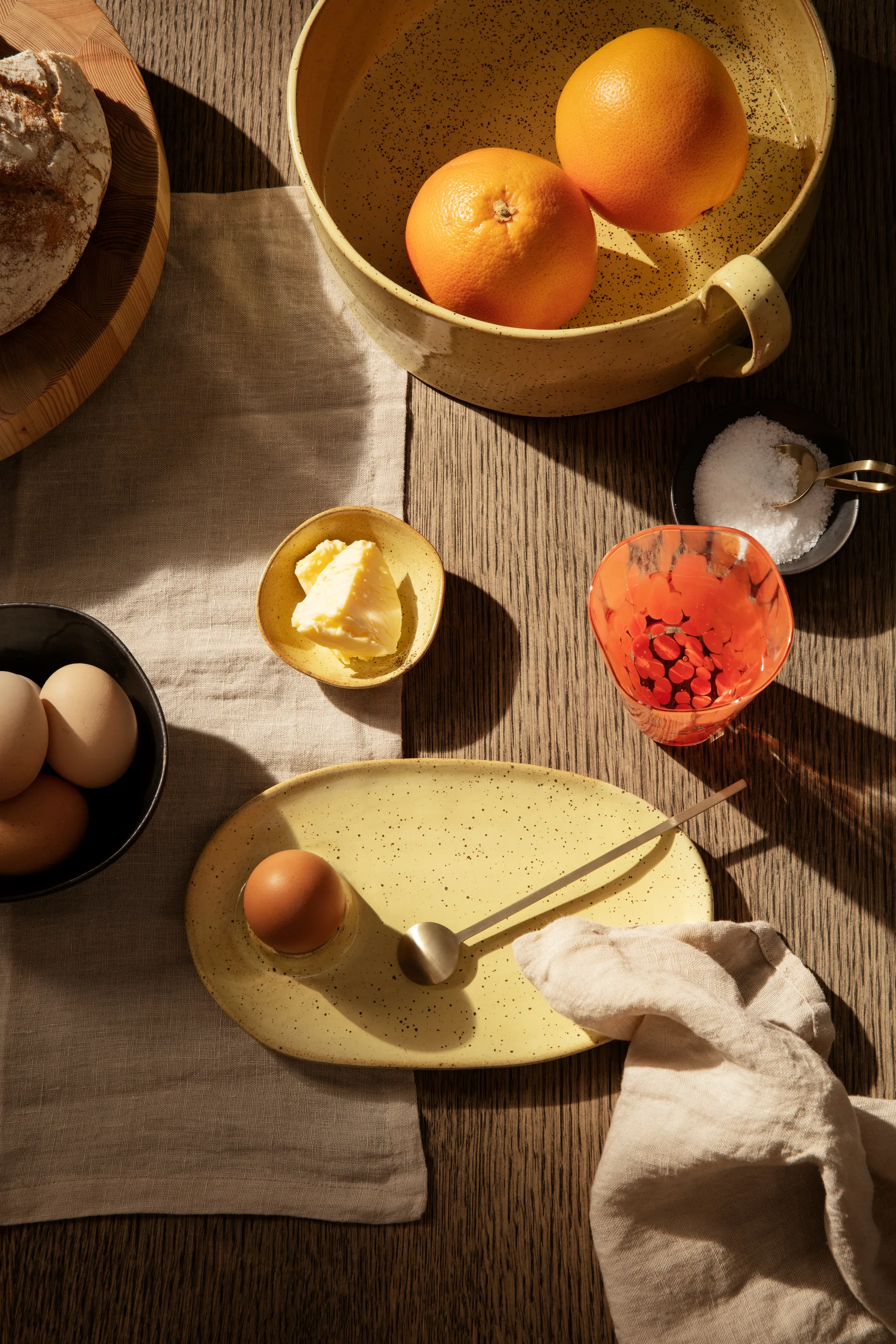 Ferm Living Platzdecke Leinen 2er Pack, Natural Ferm Living