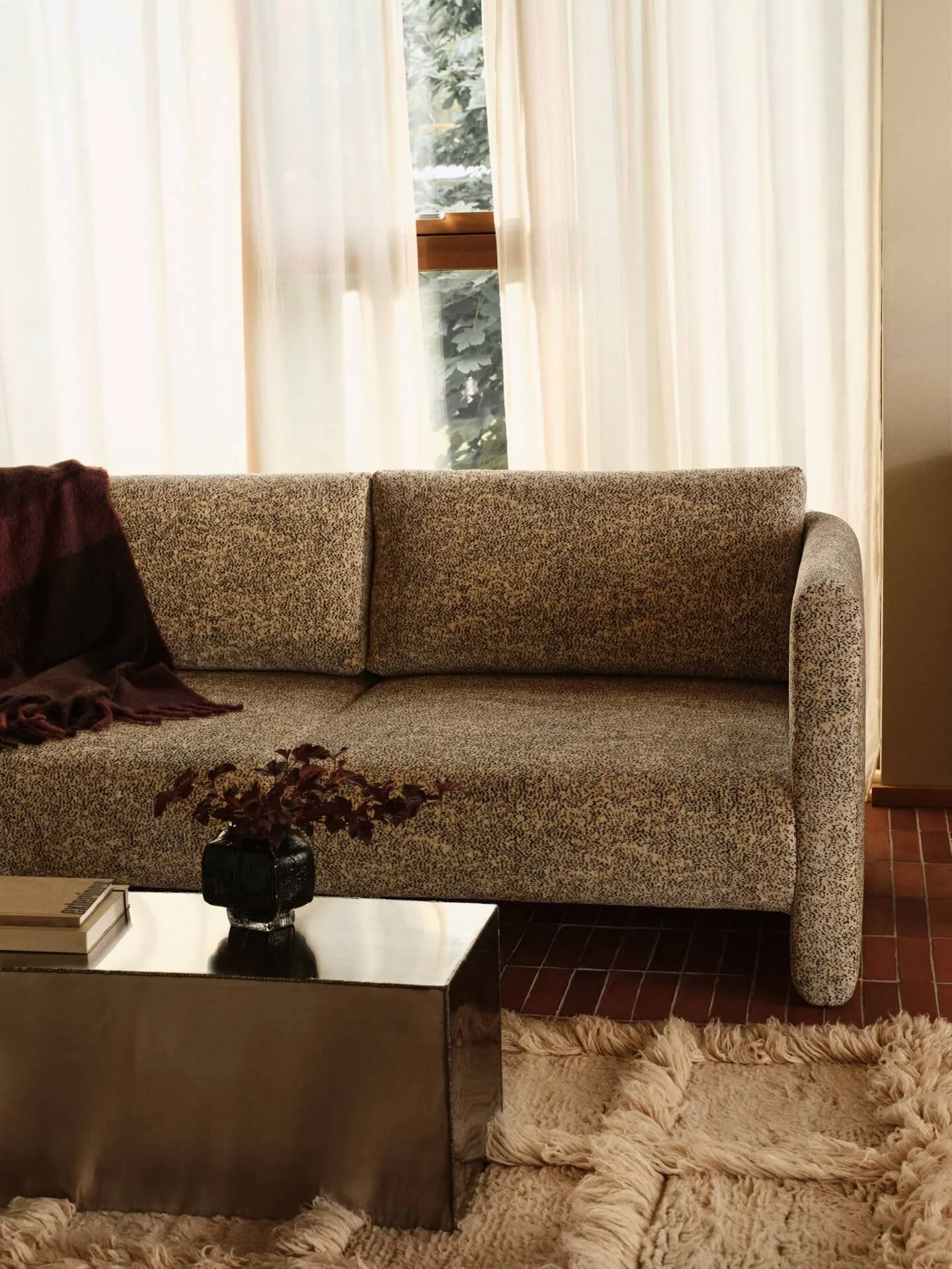 Ferra Couchtisch 2-teilig, Edelstahl Ferm Living
