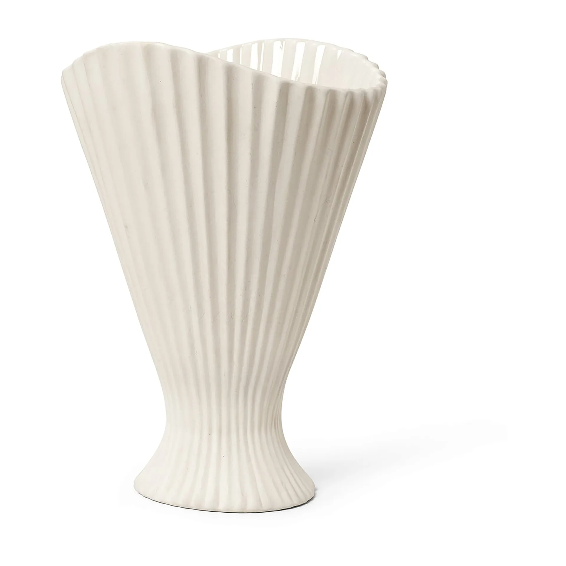 Fountain Vase 30,5cm, Off white Ferm Living