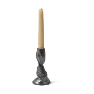 Gale Kerzenhalter 13 cm - Blackened Aluminium - Ferm Living