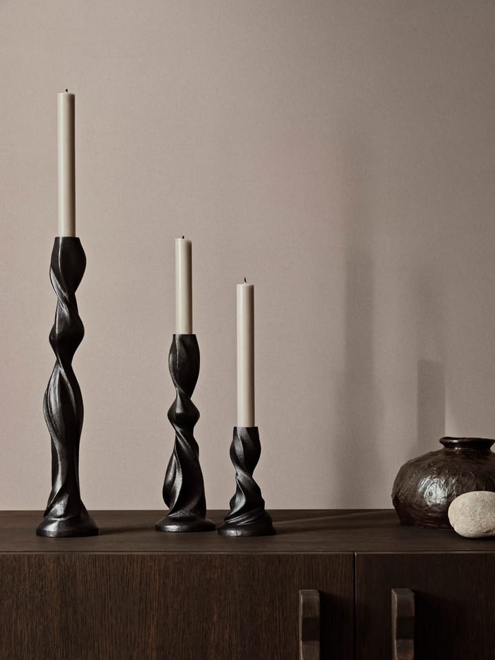 Gale Kerzenhalter 38 cm, Blackened Aluminium Ferm Living