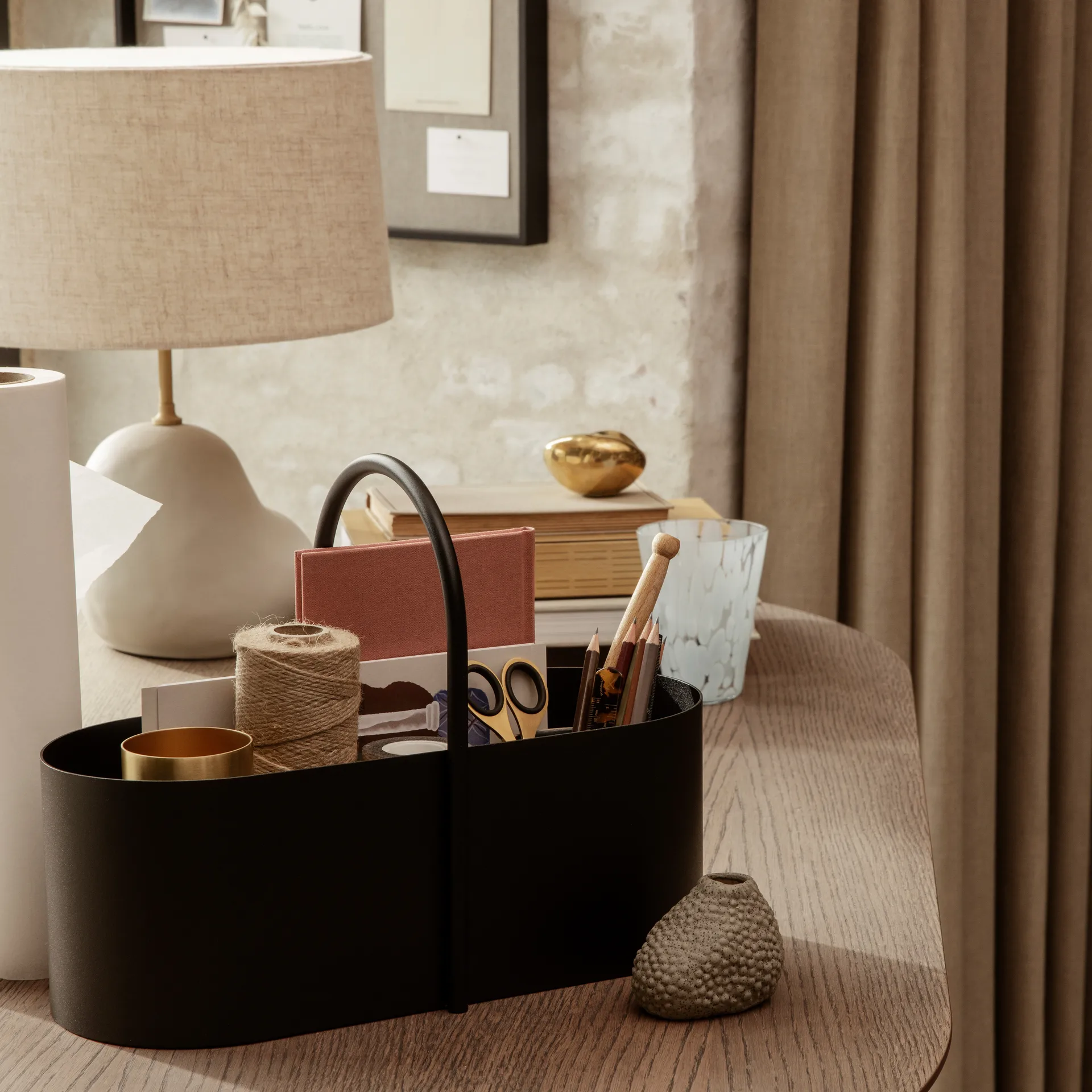 Grib Toolbox Verwahrungsbox, Black Ferm Living