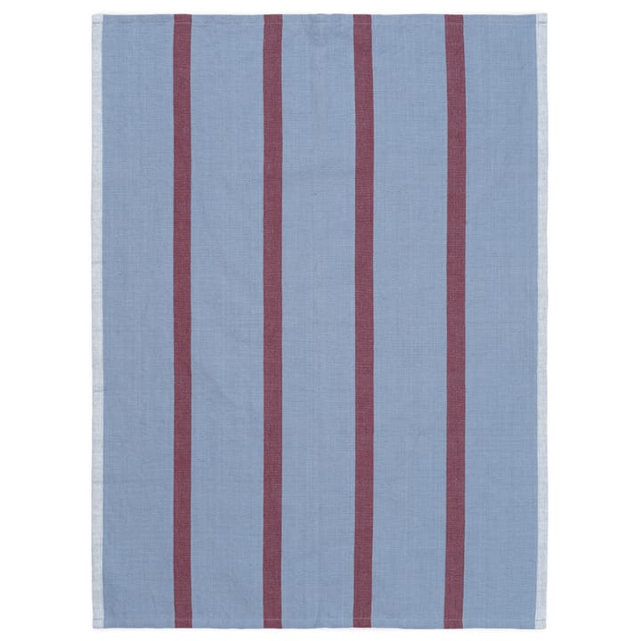 Hale Geschirrtuch 50x70 cm - Faded blue-burgundy - Ferm LIVING