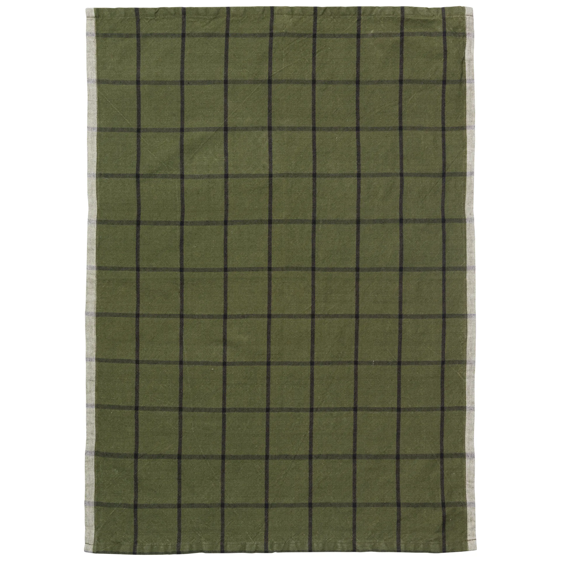 Hale Geschirrtuch 50x70 cm, Green-black Ferm Living
