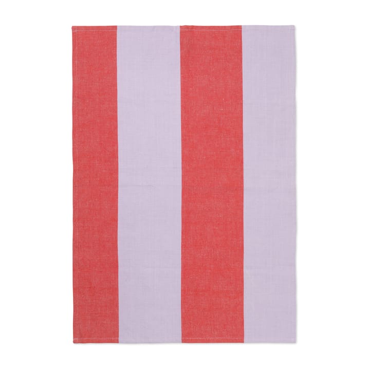 Hale Geschirrtuch 50x70 cm - Rot-lila - Ferm LIVING