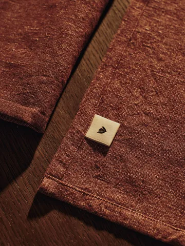 Hale Serviette 4er Pack - Chestnut, 35x35 cm - Ferm Living