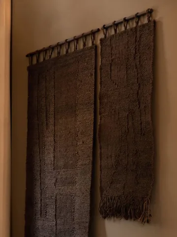 Harvest Wanddekoration 100 x 165cm - Dunkle Schokolade - Ferm Living