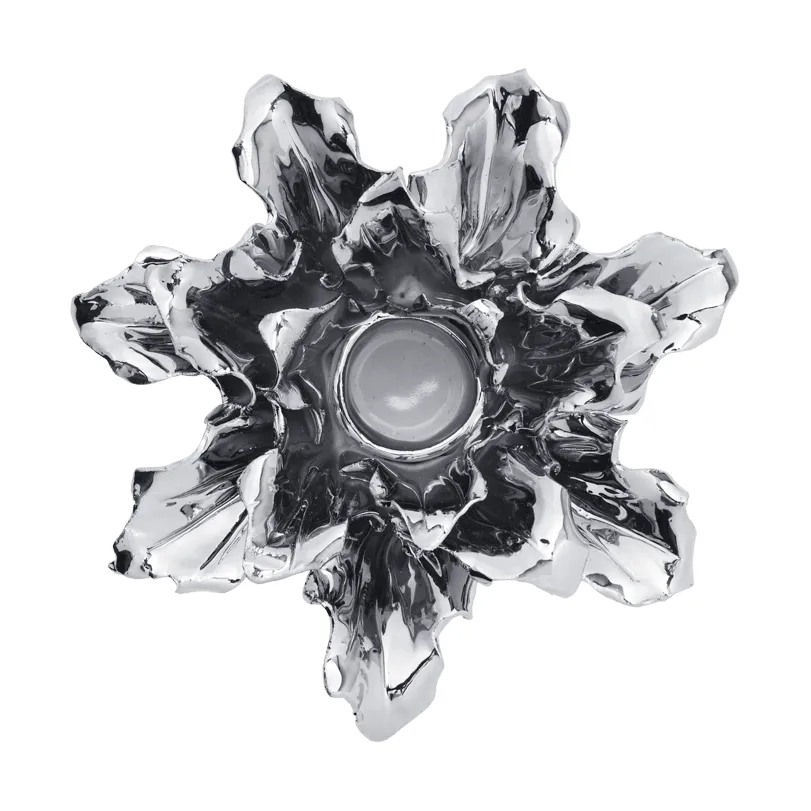 Holly Leaf Kerzenhalter, Silber Ferm Living