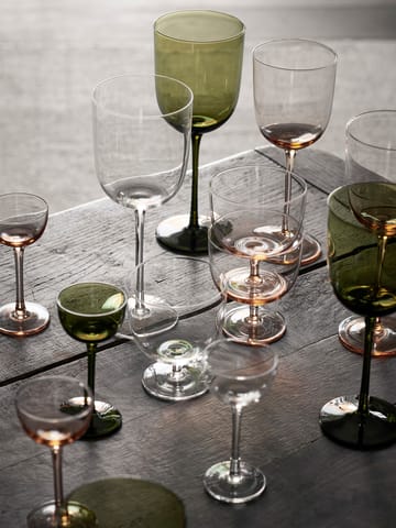 Host Likörglas 4er-Pack - Moss Green - ferm LIVING