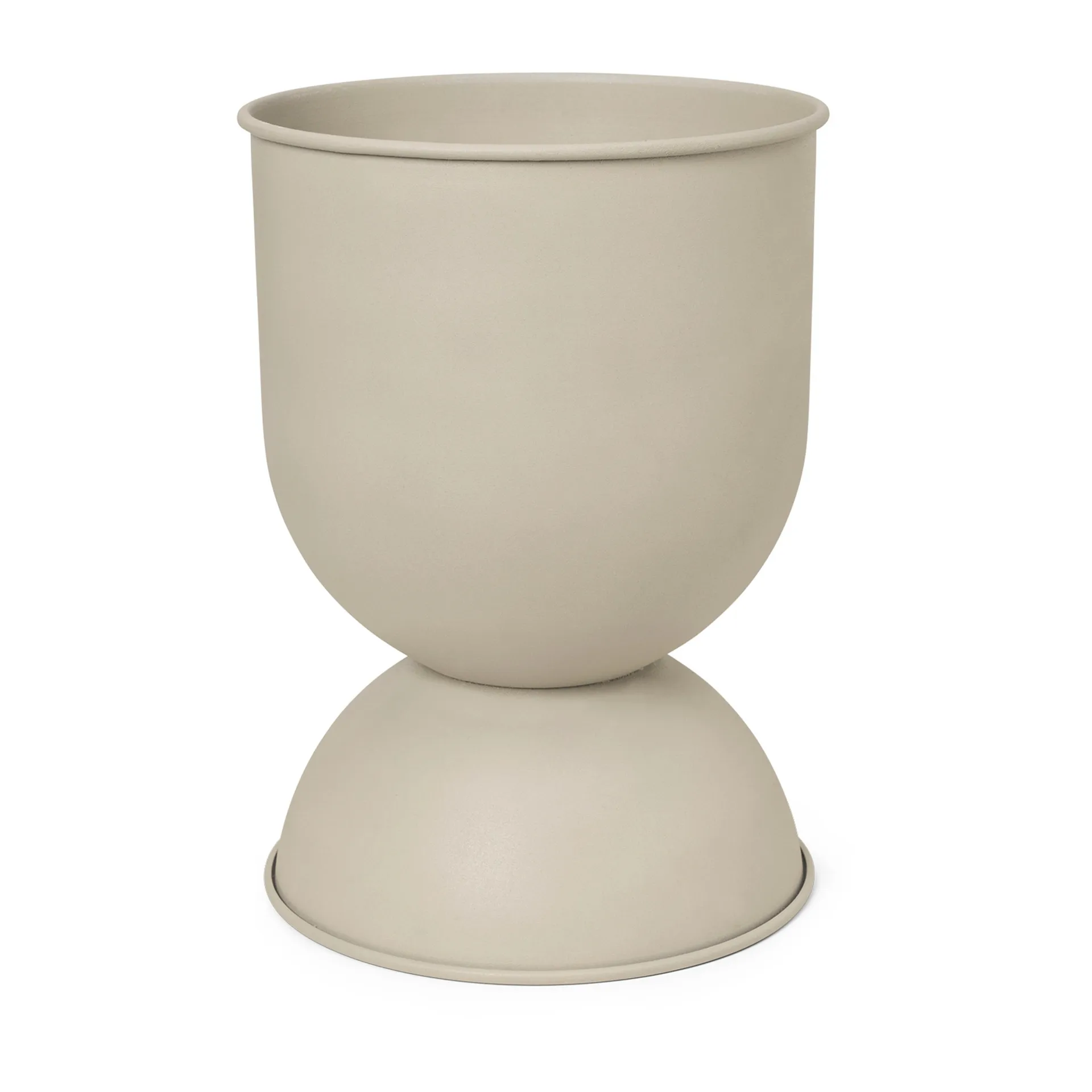 Hourglass Blumentopf groß Ø50 cm, Cashmere Ferm Living
