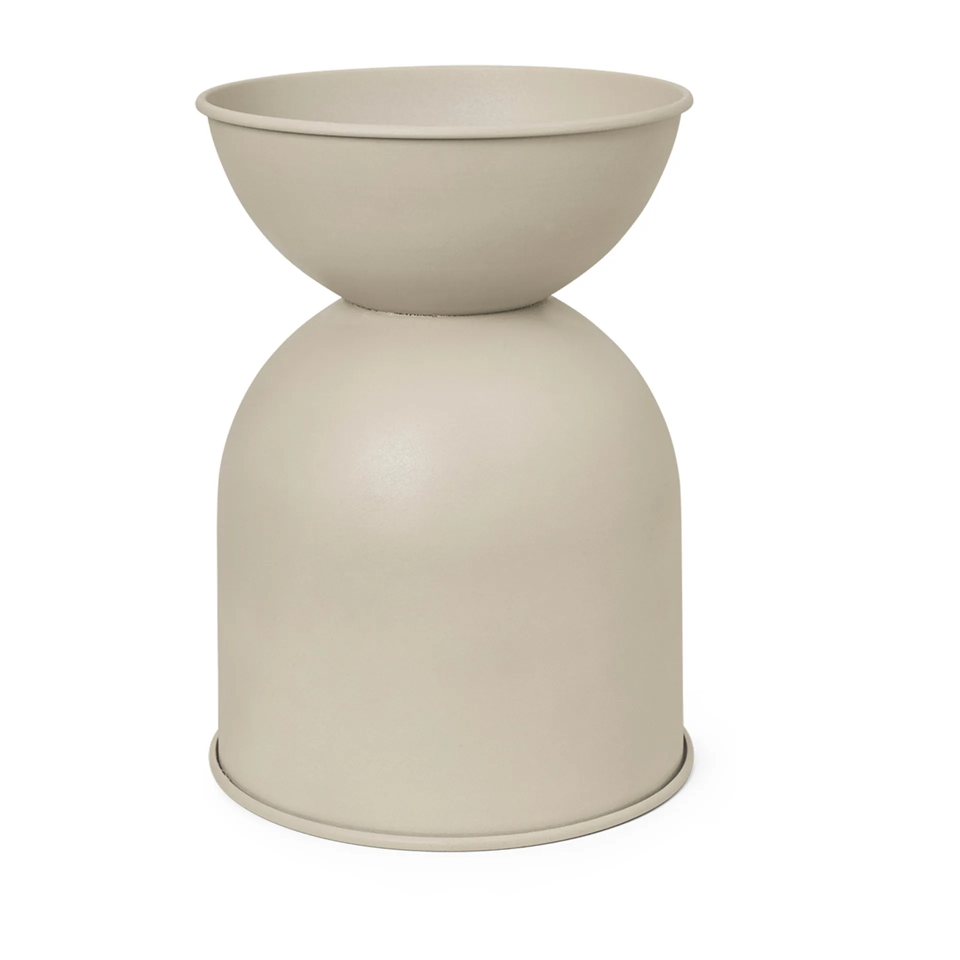 Hourglass Blumentopf groß Ø50 cm, Cashmere Ferm Living