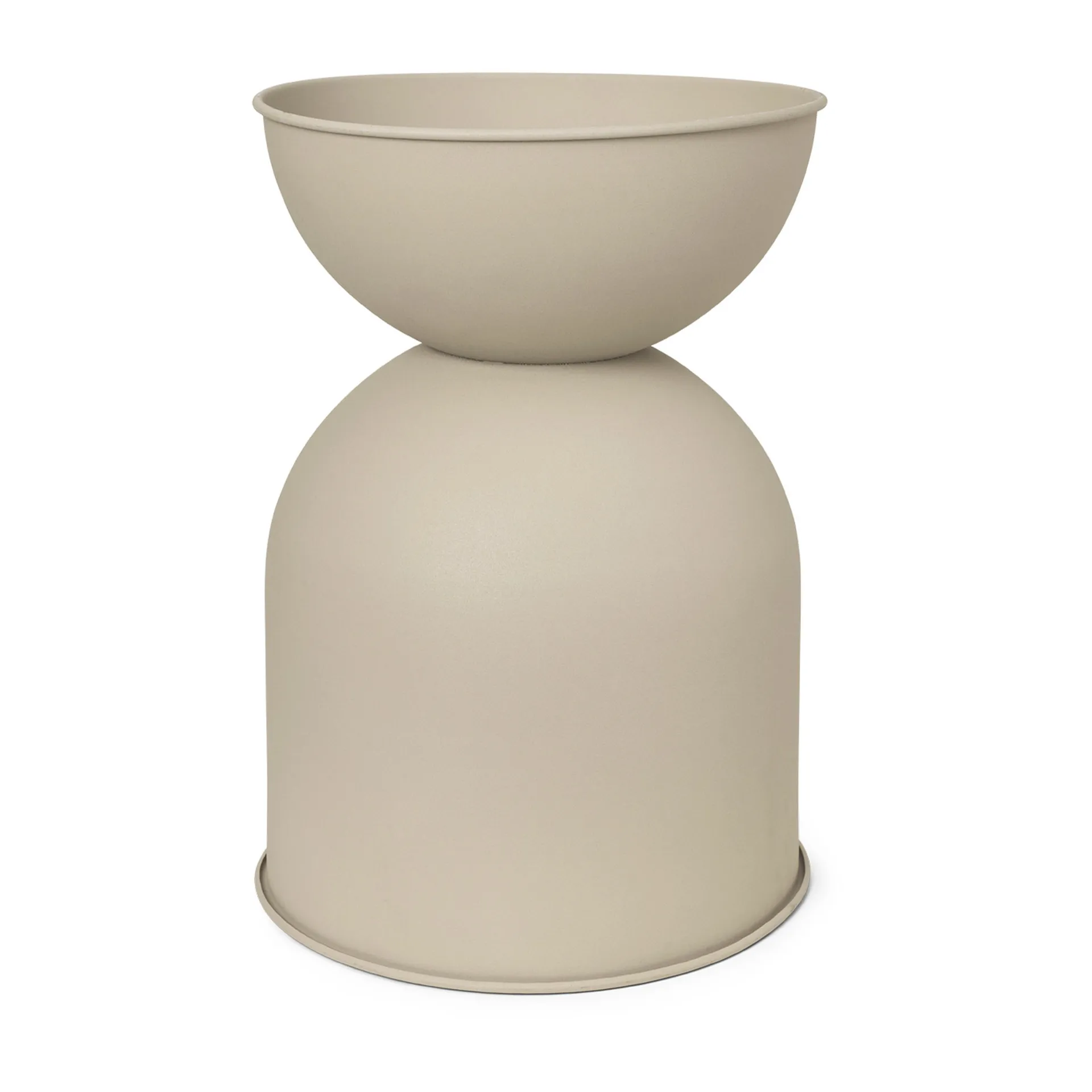 Hourglass Blumentopf medium Ø40 cm, Cashmere Ferm Living