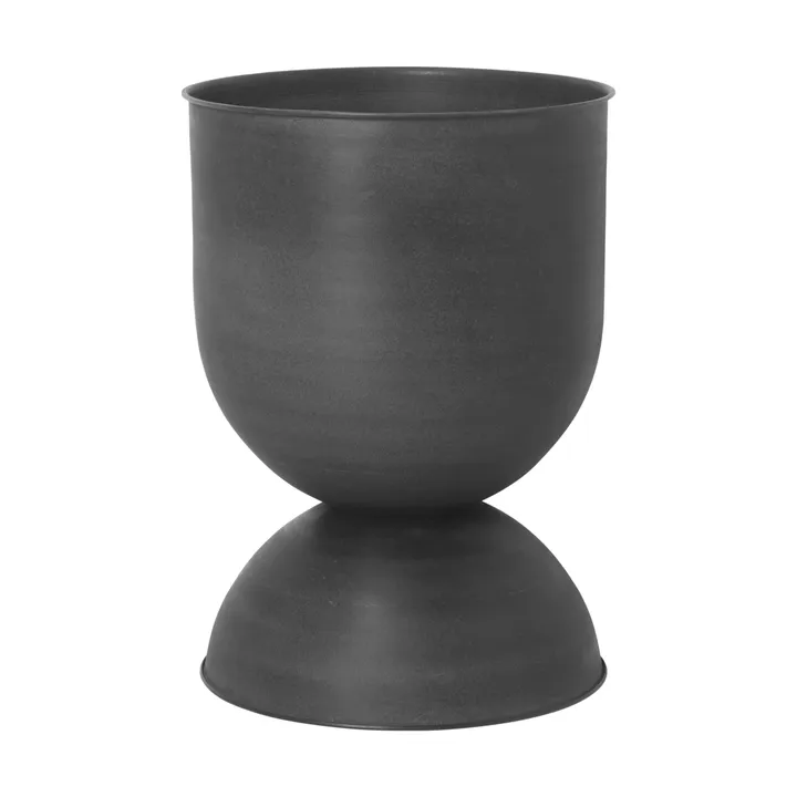 Hourglass Blumentopf medium Ø40 cm - Schwarz-dunkelgrau - Ferm Living
