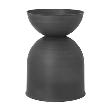 Hourglass Blumentopf medium Ø40 cm - Schwarz-dunkelgrau - Ferm Living