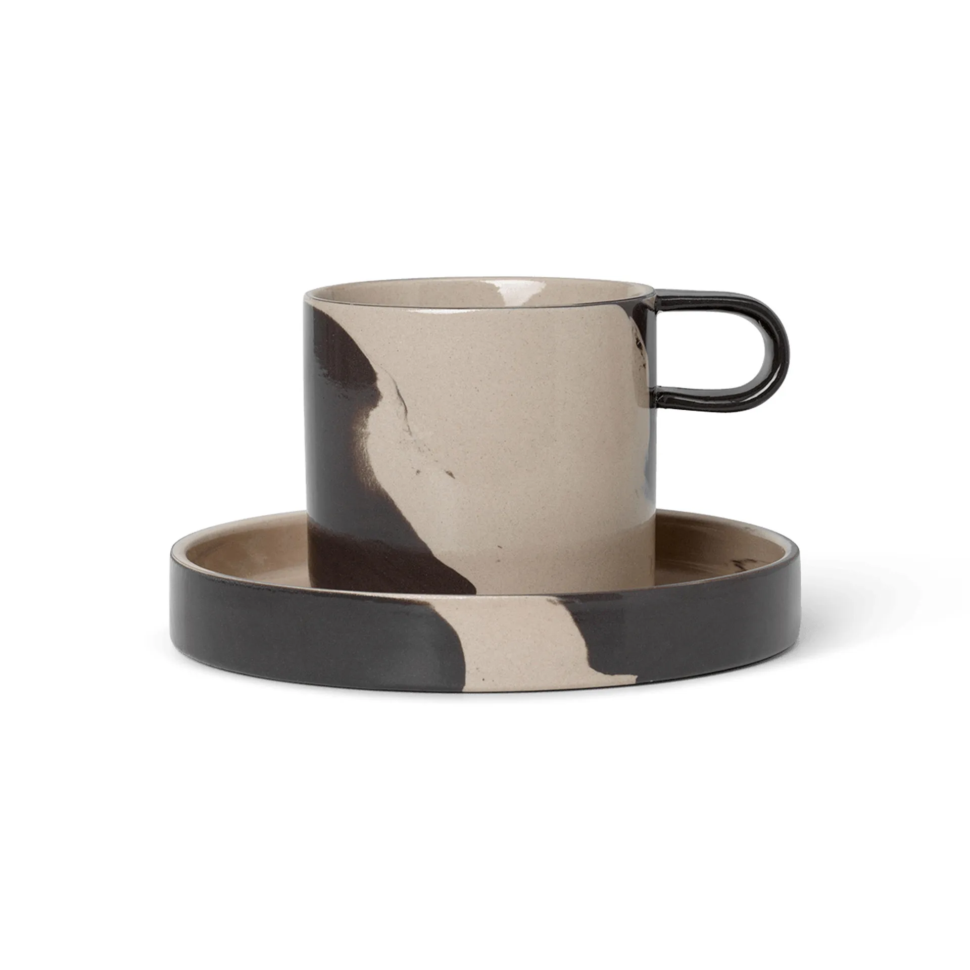 Inlay Tasse , Sand-brown Ferm Living
