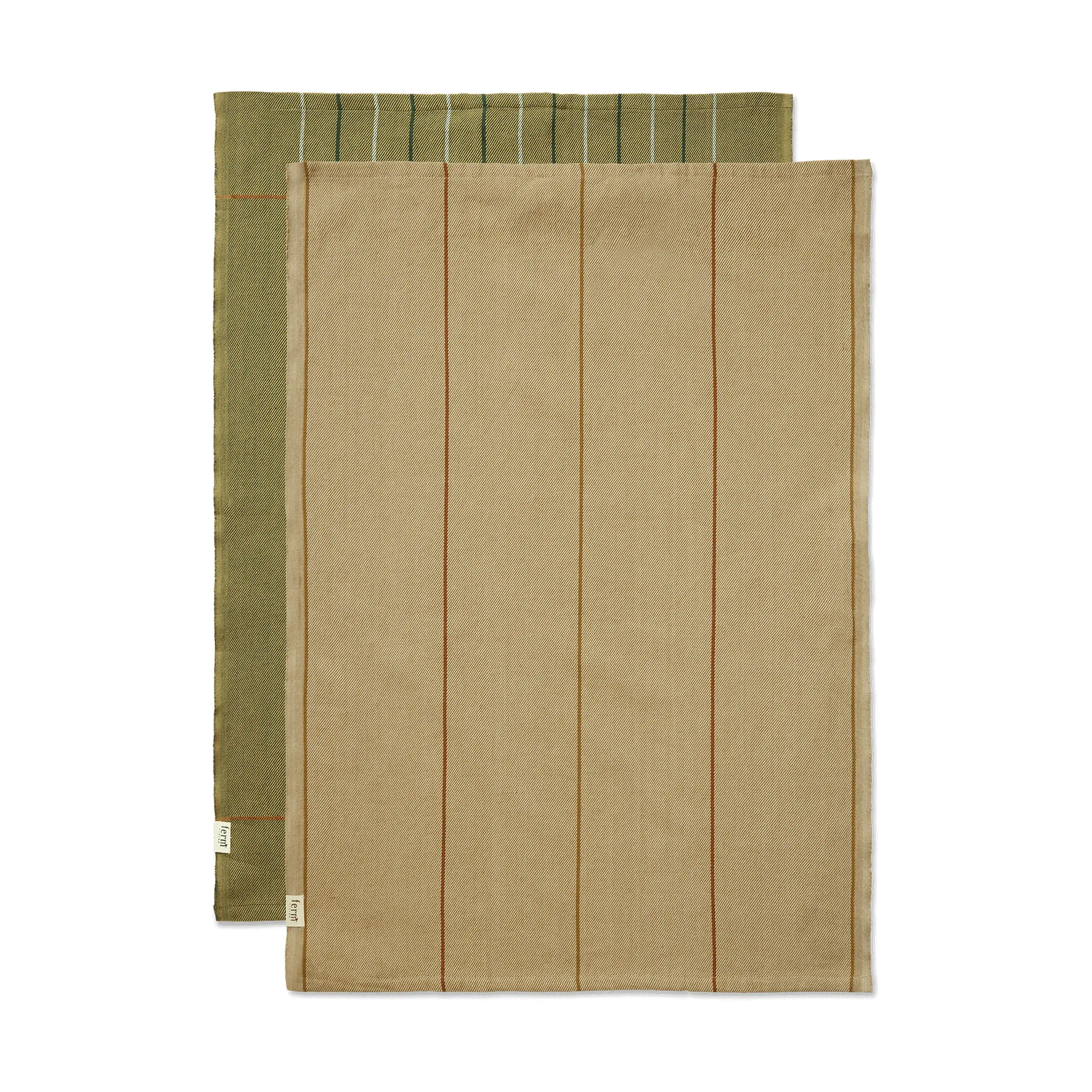 Ito Geschirrtuch 50x70 cm 2er Pack, Seaweed-flax Ferm Living