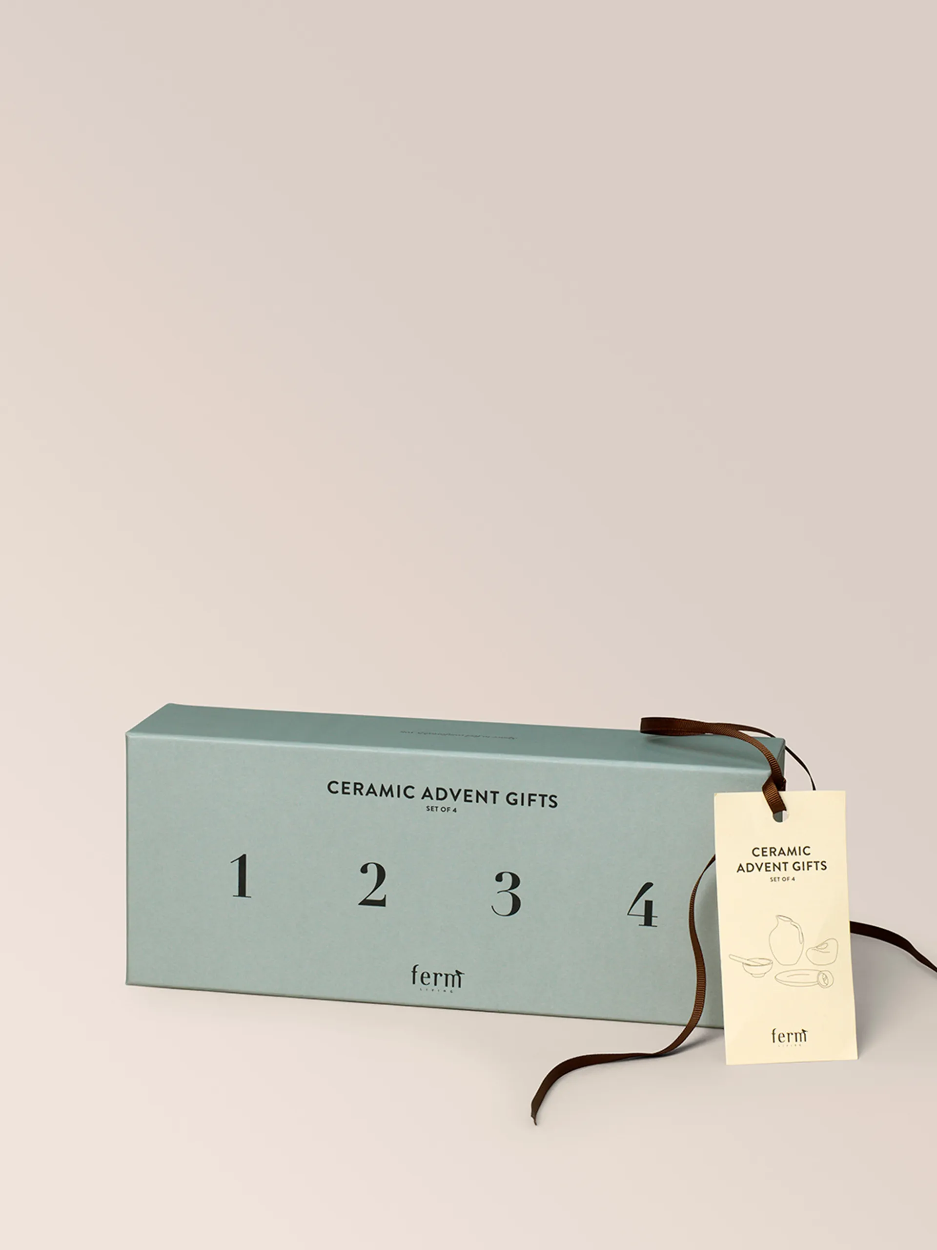 Keramik Adventsgeschenke 4 Teile., Multi Ferm Living