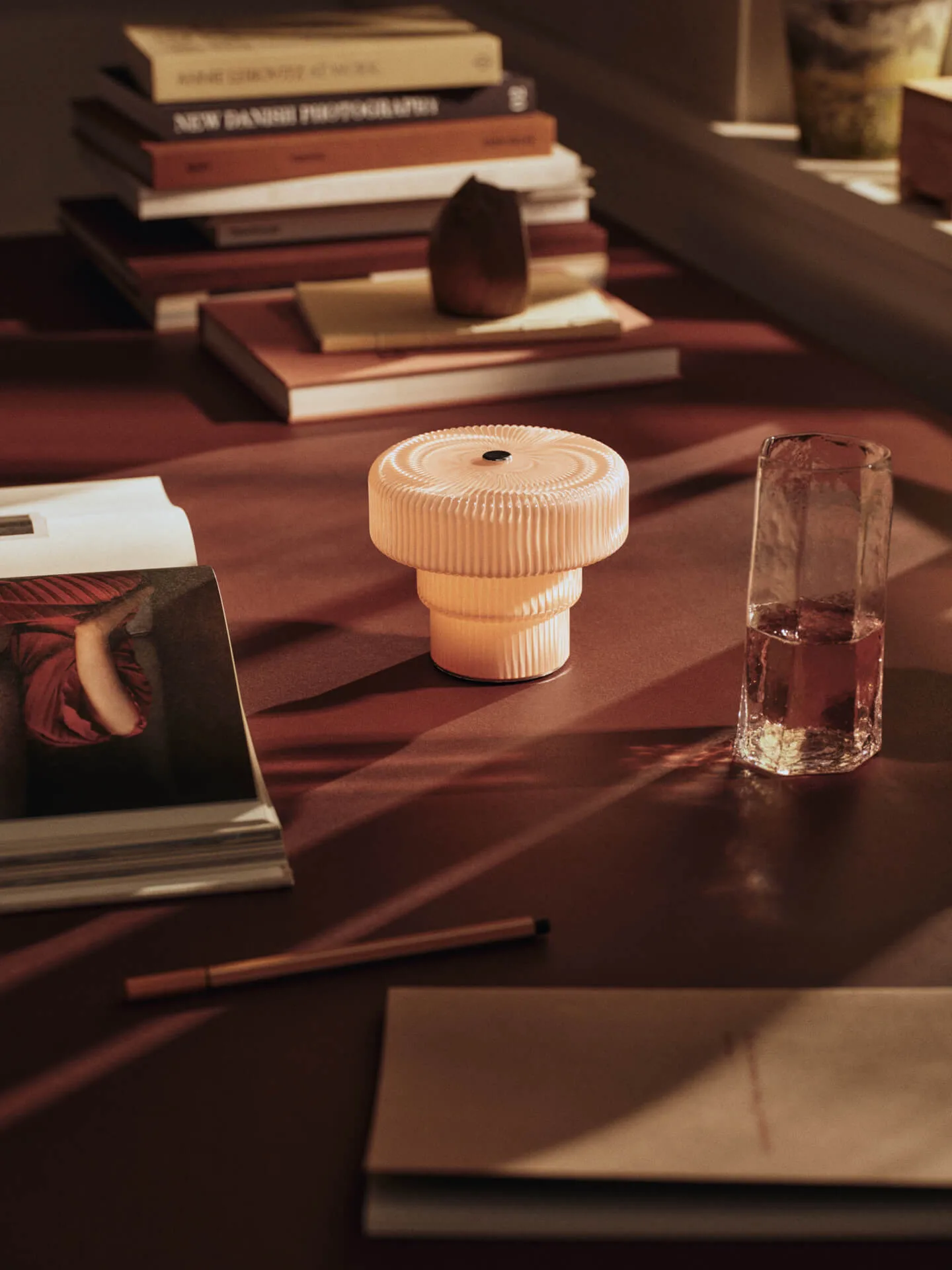 Kiru Glas 2er Pack, Clear, 30 cl Ferm Living