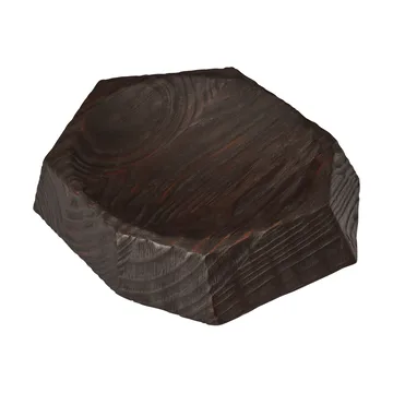 Koh Centerpiece-Dekorationsschale - Dunkelbraun, 35 cm - Ferm Living