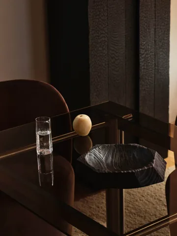 Koh Centerpiece-Dekorationsschale - Dunkelbraun, 35 cm - Ferm Living