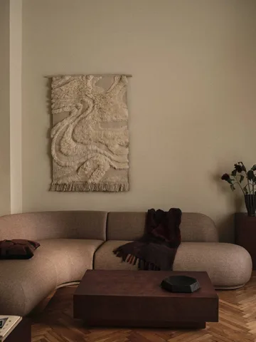 Koh Centerpiece-Dekorationsschale - Dunkelbraun, 35 cm - Ferm Living