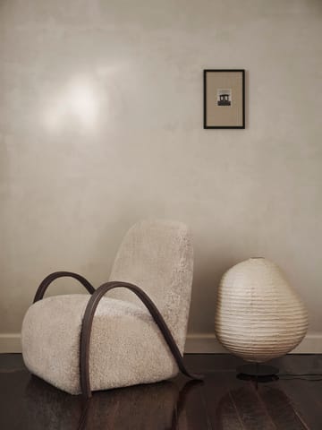 Kurbis Stehleuchte low - Natural-black - Ferm Living