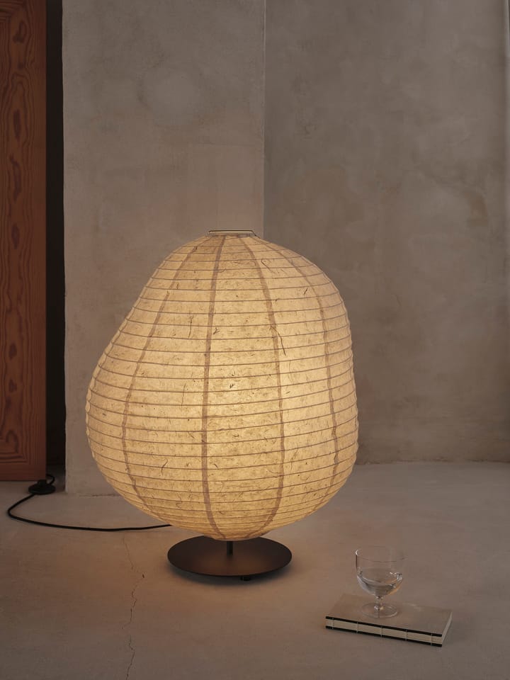Kurbis Stehleuchte low, Natural-black Ferm Living