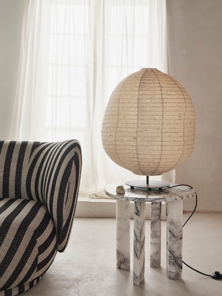 Kurbis Stehleuchte low, Natural-black Ferm Living