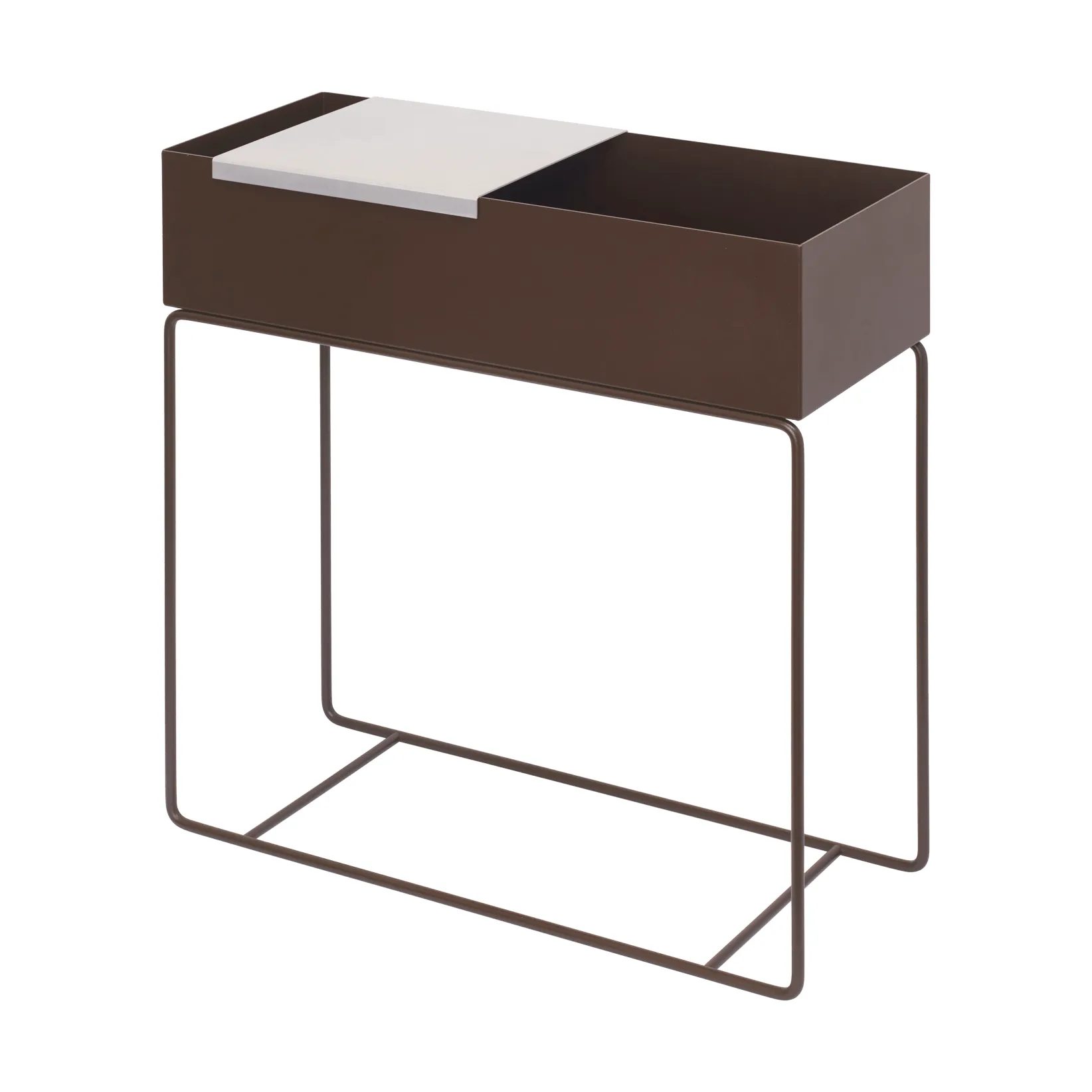 Lager Schale groß für Plant Box 26x26 cm, Aluminium Ferm Living