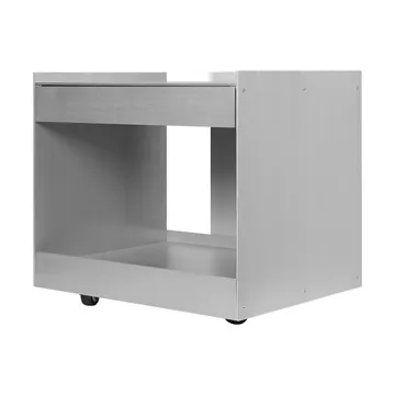 Lager Servierwagen - Niedrig, Aluminium - Ferm Living